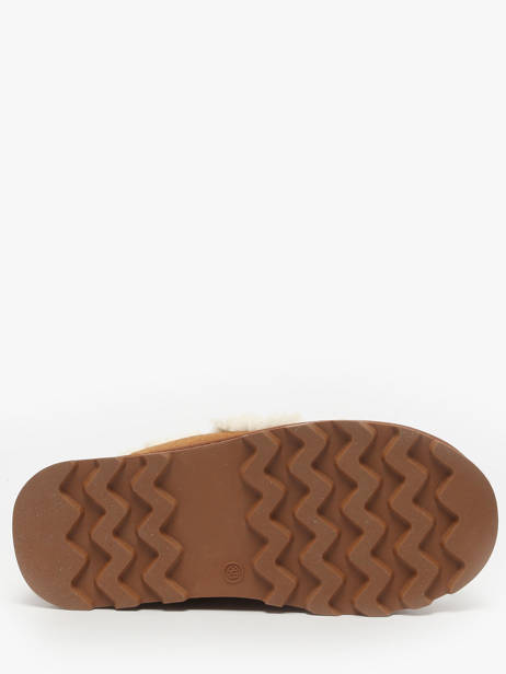 Moccasins In Leather Nathan baume Brown accessoires 252N8503 other view 4