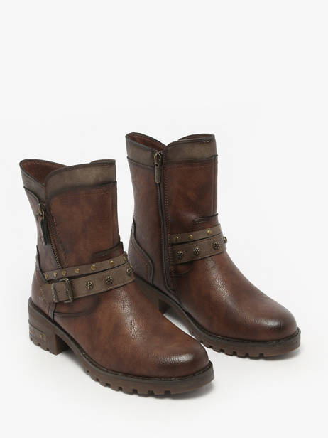Boots Mustang Brown women M0082002 other view 1