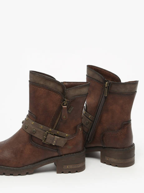 Boots Mustang Brown women M0082002 other view 2