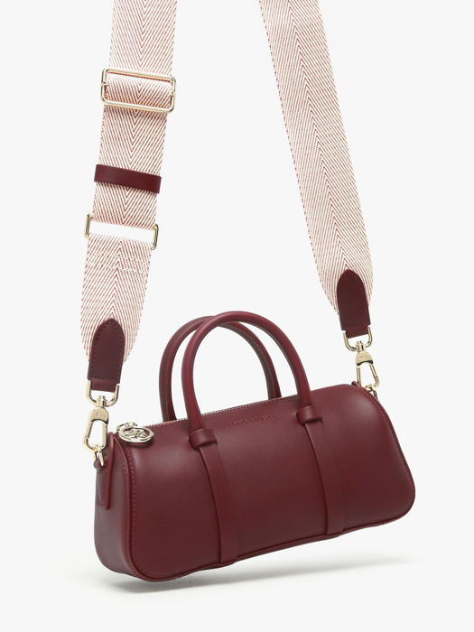 Longchamp Daylong chevron Sacs porté main Violet
