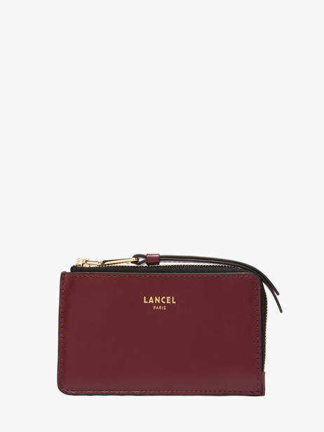 Porte-cartes Origami Cuir Lancel Rouge origami A13422