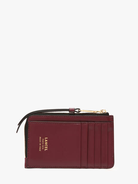 Porte-cartes Origami Cuir Lancel Rouge origami A13422 vue secondaire 2