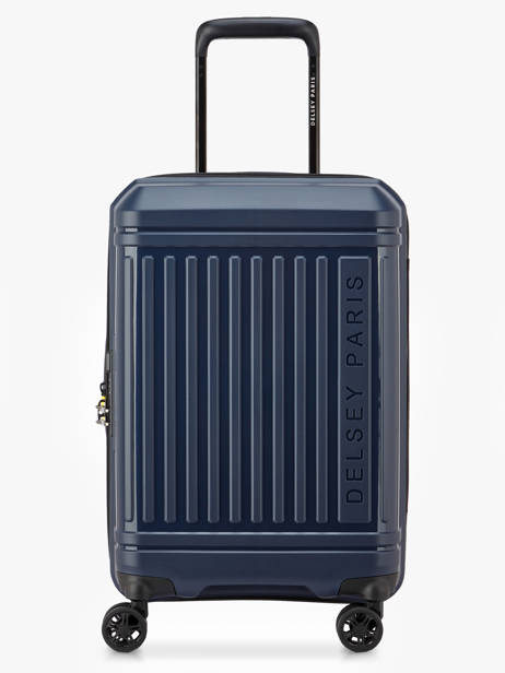 Expandable Cabin Luggage Delsey Blue lutece 3802801