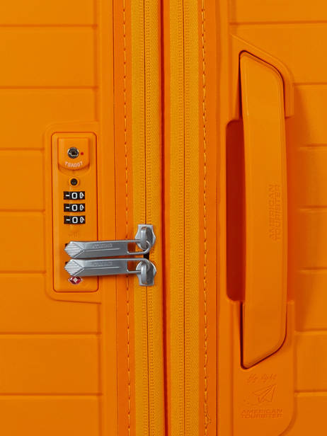 Expandable Hardside Luggage Fastforward American tourister Orange fastforward 155261 other view 1