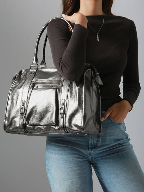 Shoulder Bag Format A4 Gallantry Silver format a4 5 other view 1