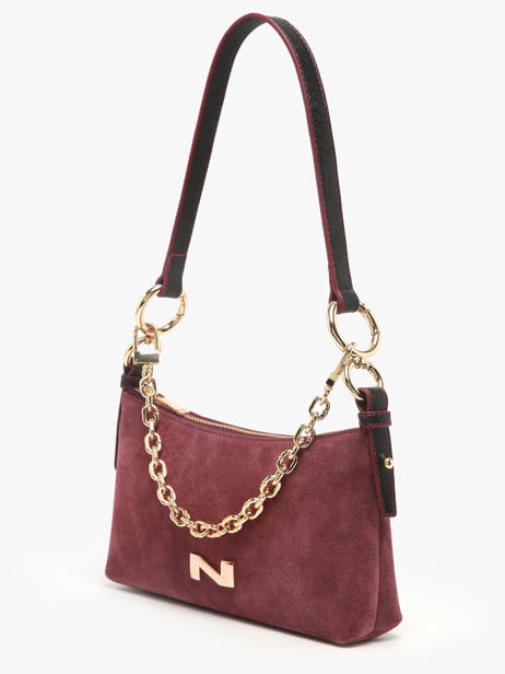 Suede Betty Evening Bag Nathan baume Violet vogue 5 other view 2