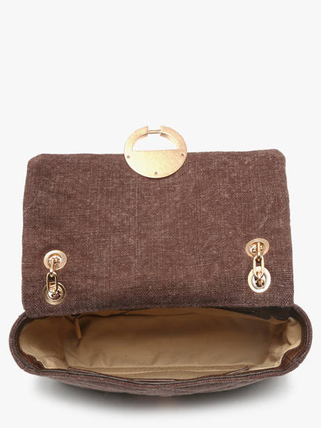 Crossbody Bag Moon Linen Vanessa bruno Brown moon 70V40533 other view 3