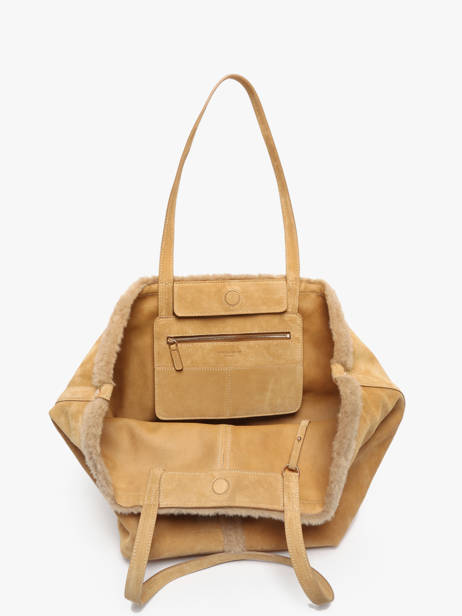 Shoulder Bag Cabas Leather Vanessa bruno Beige cabas 10V40873 other view 3