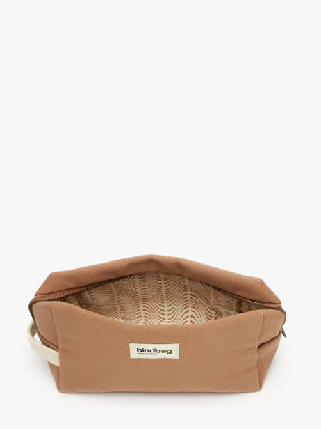 Toiletry Kit Hindbag Brown best seller LEON other view 1