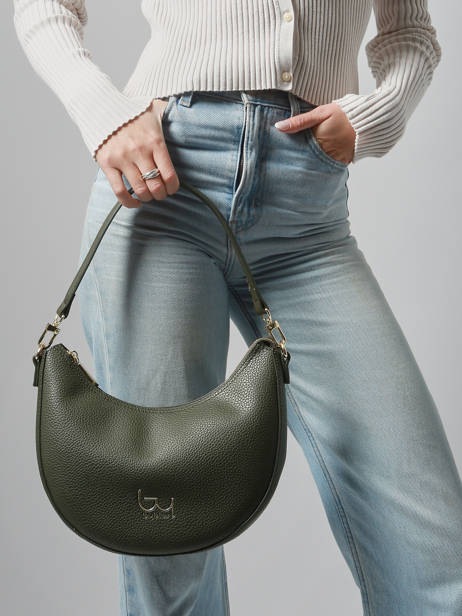 Shoulder Bag Naos By byblos Green naos BS33B10 other view 1