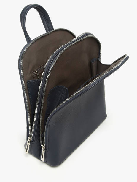 Backpack Miniprix Blue grained F2547 other view 1