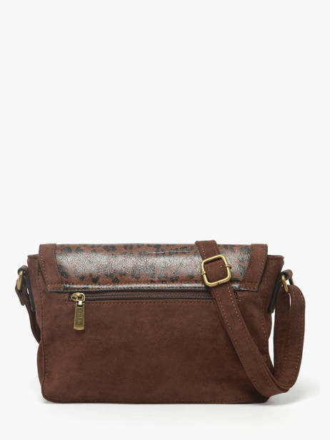 Shoulder Bag Velvet Miniprix Brown velvet 27582 other view 3
