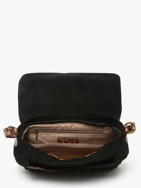 Shoulder Bag Velvet Miniprix Black velvet 27581 other view 1