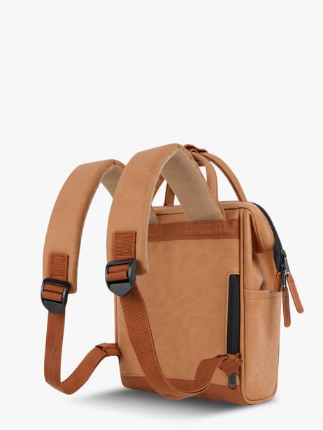 Sac à Dos 1 Compartiment Cabaia Marron adventurer XS vue secondaire 4