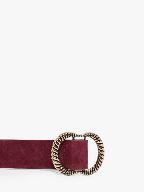 Belt Pieces Red nikka 17131109 other view 1