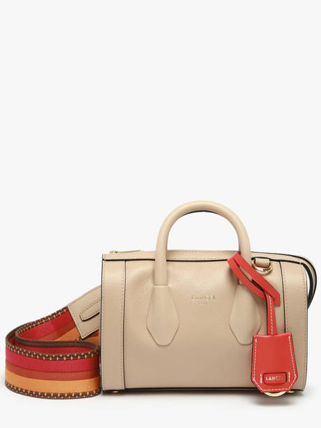 Leather Min Bcbg Bowling Bag Lancel Beige bcbg A13689