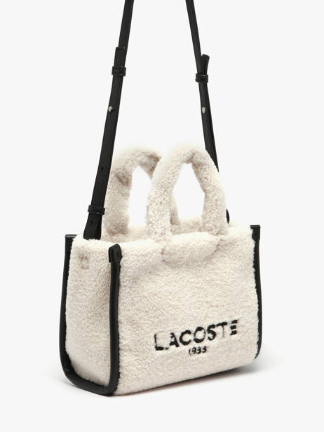 Satchel Heritage Lacoste Beige heritage NF5116HX other view 1