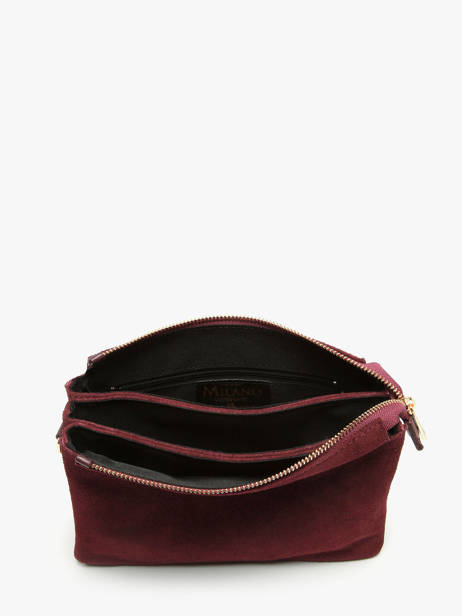 Shoulder Bag Velvet Caviar Milano Red velvet caviar VC24117 other view 3
