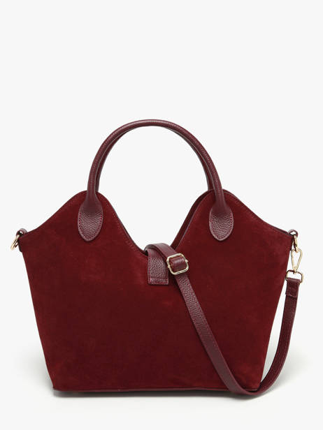 Sac à Main Velvet Studs Milano Rouge velvet studs VS25092 vue secondaire 4