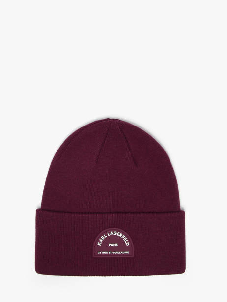 Beanie Rue St Guillaume Karl lagerfeld Violet rsg A4W33107