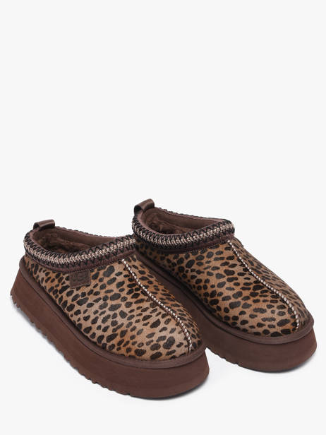 Chaussons Plateforme En Cuir Ugg Marron women 1178430 vue secondaire 1
