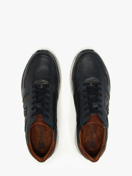 Sneakers Ivo In Leather Bugatti Blue men 41004100 other view 3