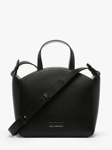 Sac à Main K Circle Cuir Karl lagerfeld Noir k circle A4W30070 vue secondaire 3