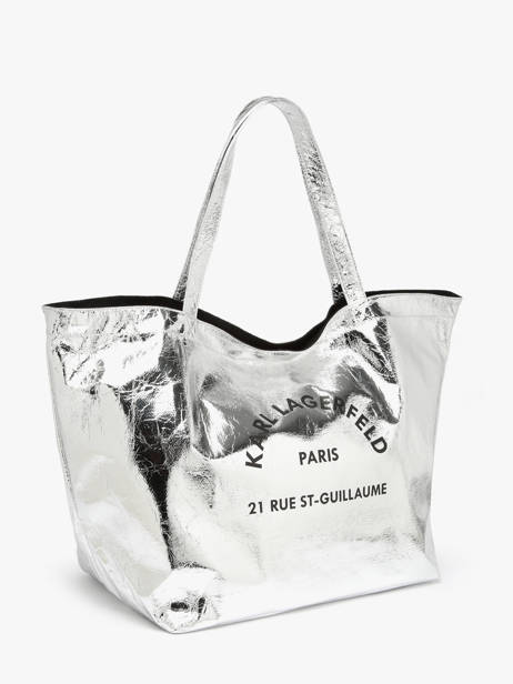Sac Porté épaule Rsg Polyester Karl lagerfeld Argent rsg A4W50054 vue secondaire 1