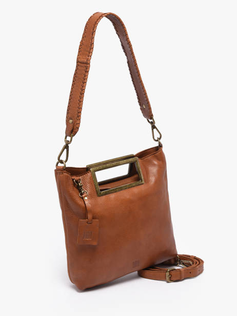 Sac Bandoulière Heritage Cuir Biba Marron heritage CAP3L vue secondaire 1