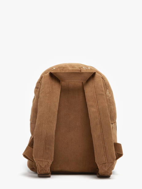 1 Compartment Backpack Roxy Brown back to school RJBP4935 other view 4