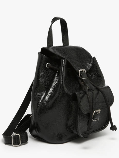 Backpack Eclipte Leather Paul marius Black eclipse BAROUECL other view 2