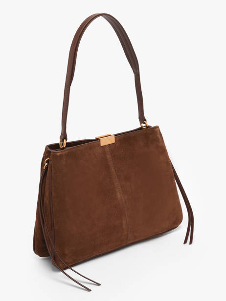 Sac Porté épaule Casual Leather Cuir Tommy hilfiger Marron casual leather AW18201 vue secondaire 1