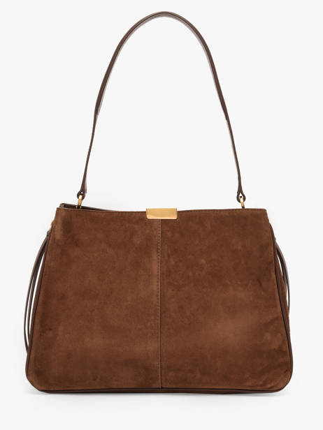 Sac Porté épaule Casual Leather Cuir Tommy hilfiger Marron casual leather AW18201 vue secondaire 3