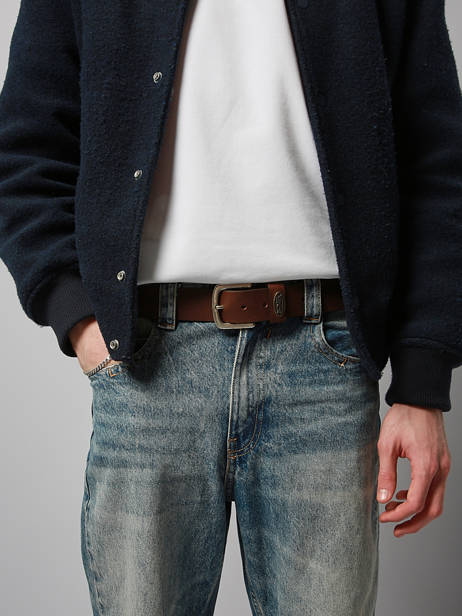 Adjustable Men's Belt Von dutch Brown belt HERTS other view 1