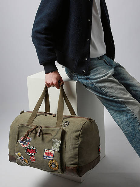 Cult Weekender Von dutch Green bags CULT other view 1