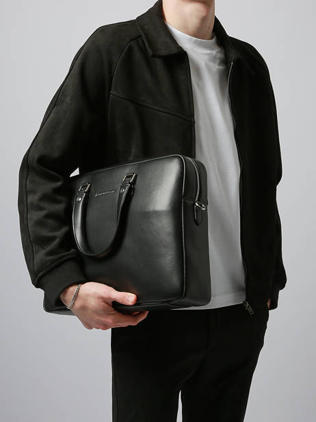 2-compartment Business Bag Arthur & aston Black walter 3 other view 1