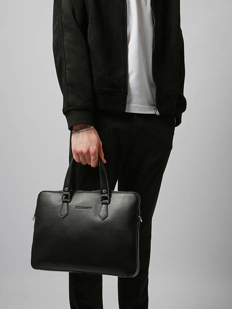 3-compartment Business Bag Arthur & aston Black walter 5 other view 1