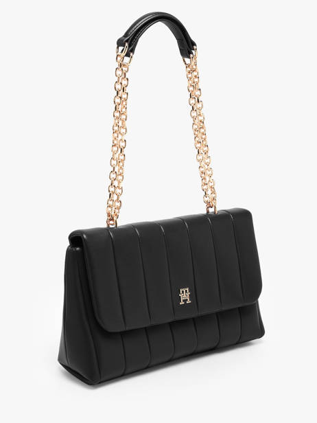 Sac Bandoulière Th Grace Polyurethane Tommy hilfiger Noir th grace AW17669 vue secondaire 1