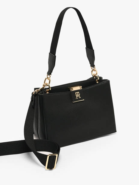 Sac Porté épaule Th Her Tommy hilfiger Noir th her AW17722 vue secondaire 1