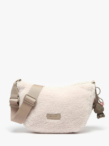 Shoulder Bag Sherpa David jones Beige sherpa CM7774