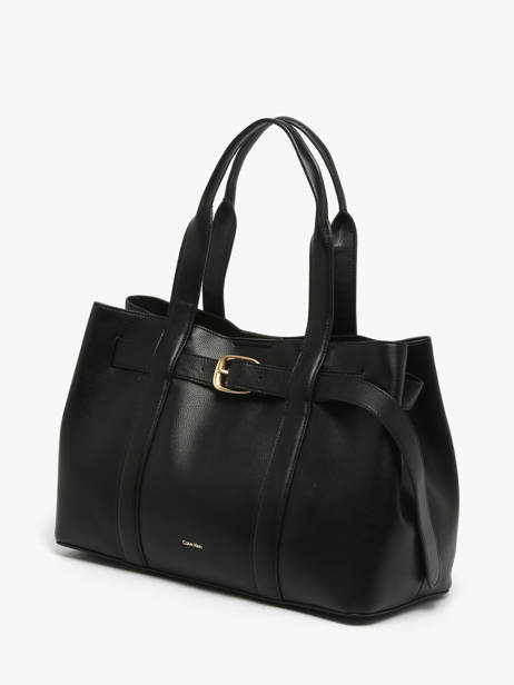 Sac Porté épaule Buckle Calvin klein jeans Noir buckle 4F3294G vue secondaire 1