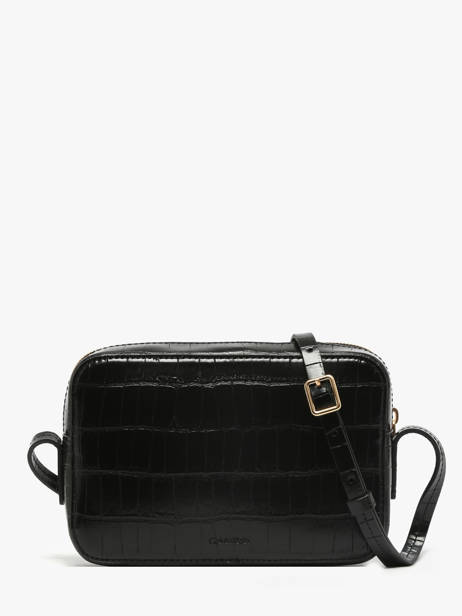 Shoulder Bag Croc Embossed Mono Calvin klein jeans Black croc embossed mono 4F3285G other view 4
