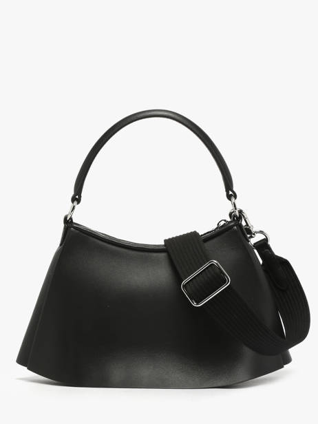 Sac Porté épaule Lenglen Cuir Lacoste Noir lenglen NU5011DP vue secondaire 3