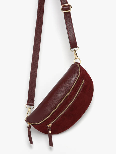 Belt Bag Milano Red velvet caviar VC24111 other view 1