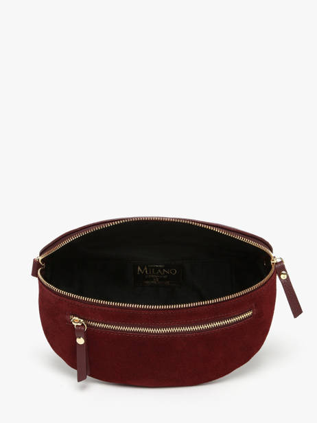 Belt Bag Milano Red velvet caviar VC24111 other view 2