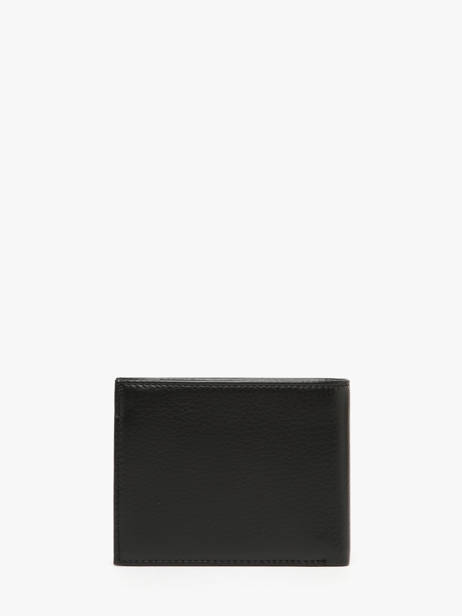 Wallet Leather Yves renard Black bicolor 2407 other view 3