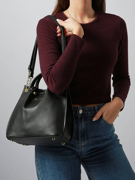 Backpack Ted lapidus Black gretel TLAU8932 other view 2