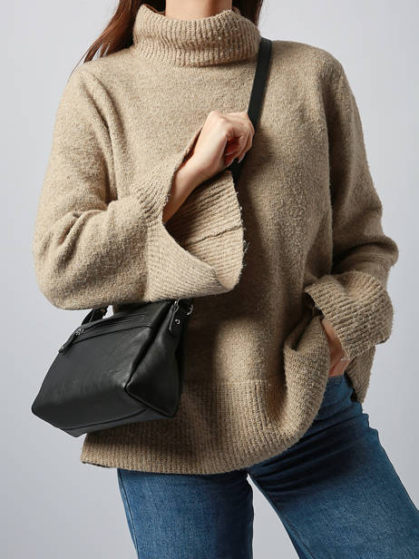 Crossbody Bag Confort Leather Hexagona Black confort 466744 other view 1