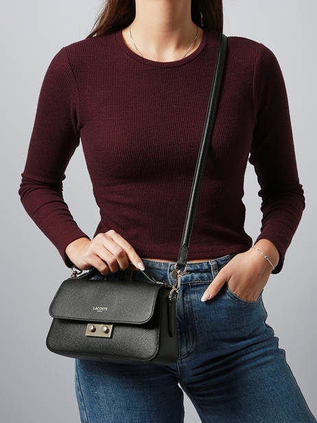 Crossbody Bag Champs Elysee Leather Lacoste Black champs elysee NF5099PH other view 1