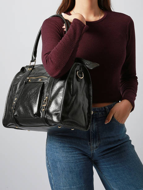 Sac Porté épaule A4 Format A4 Gallantry Noir format a4 5B vue secondaire 1